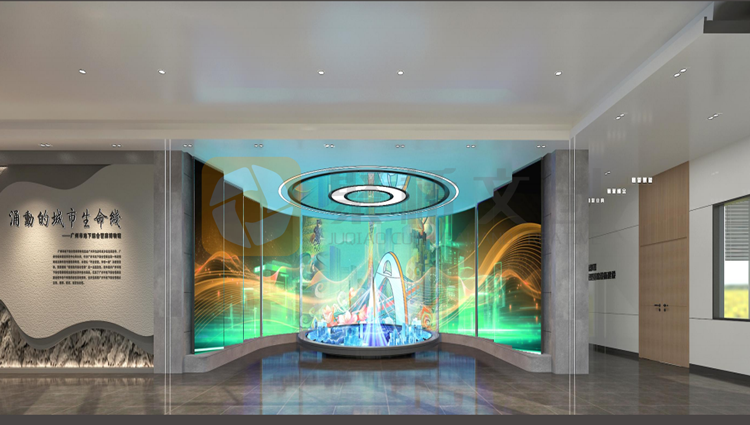 除了沙盤和大屏，產業園展廳設計還有哪些創新互動形式？