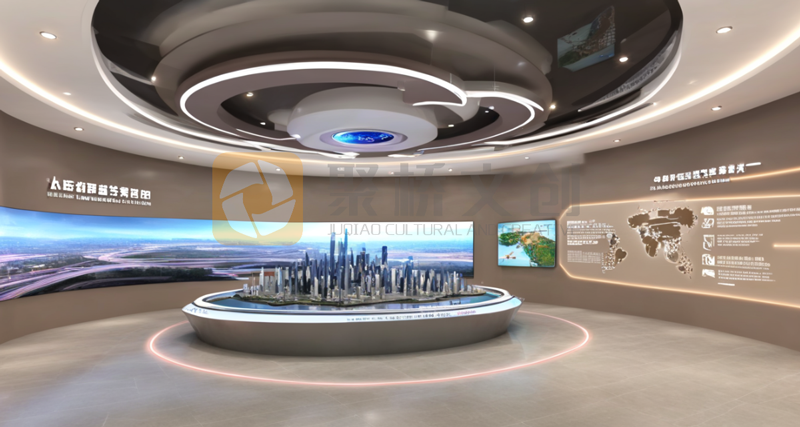 數字經濟新高地：軟件與信息產業(yè)園展廳設計的沉浸式體驗打造