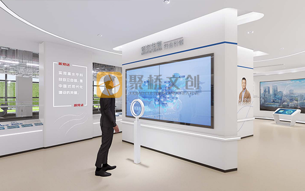 科技公司企業(yè)展廳設(shè)計(jì)